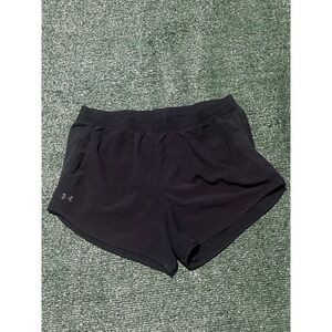 black under armour athletic shorts womens medium